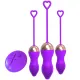 3PCS Set Wireless Bullet Vibrators Remote Control Egg Massager Kegel Balls Kit For Women Or Couples