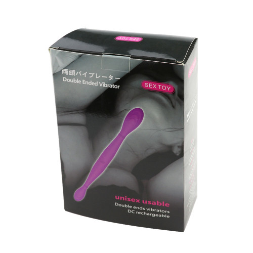 US$ 29.86 - Dual Heads Vibrator USB Charging Bendable Sex Toy For Lesbian  Couples - m.runsone.com