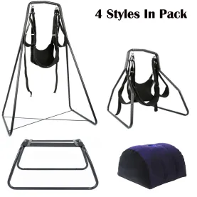 4 Styles Multi-Transformed Pack Swing Sex Toy Furniture Magic Cushion Pillow for Couples Advanced Players