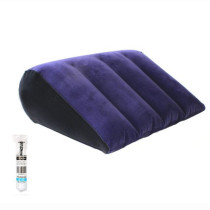 Inflatable Sex Cushion Furniture Triangle Position Support Pillow Toy For Couples