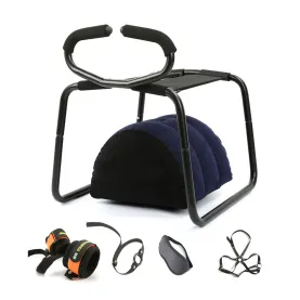 Novelty Banging Chair With Handrail For Sex Inflatable Sex Cushion Enhancer Furniture For Couples