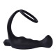 Prostate Vibrator Silicone Cock Ring Vibrating Butt Anal Plug for Men Adult Toy for Sex