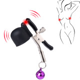 Adjustable Nipples Labia Clamps Vibrator Fetish Breast Teasers SM Sex Toy For Women