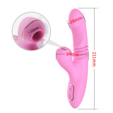 Automatic Sucking Vibrator Thrusting Heating Dildo Waterproof Sex Toy For Women