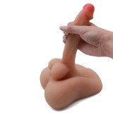 3D Realistic Liquid Dildo With Base Anal Tunnel Masturbator Love Doll Adult Sex Toy For Women and Men