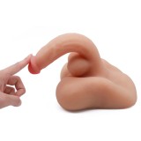 3D Realistic Liquid Dildo With Base Anal Tunnel Masturbator Love Doll Sex Toy For Women and Men