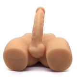 3D Realistic Huge Dildo Penis Rider Butt With Anal Tunnel Combo Masturbator Sex Toy For Women and Men