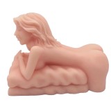 Male Masturbator Doggy Beauty 3D Lifelike Vagina Pussy Anus Stroker Love Doll Realistic Sex Toy For Men