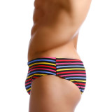 TAD Color Stripes Racing Briefs Swimwear