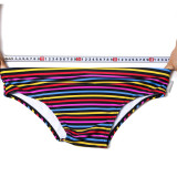 TAD Color Stripes Racing Briefs Swimwear