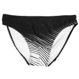 TAD Black with White Lines Racing Briefs Swimwear