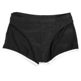 TAD Smooth Black Transparent Net Boxer Swimwear