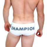TAD White Champion Draw Swim Briefs Swimwear