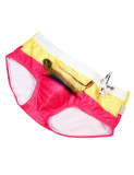 TAD Yellow and Pink Banana Swim Briefs Swimwear Gay