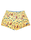 TAD Summer Yellow Beachwear Shorts Swimwear