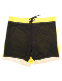 TAD Mesh Yellow and Black Racing Performance Thirt Cut Swimwear