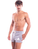 TAD A Gray Men Sport Running Shorts Cotton Gym Training Soft Boxer Trunk Sweatpants