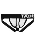 TAD Hardcore Color Solid Net White Black Sexy Jocks Underwear Jockstraps Strings Backless Gay