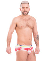 TAD Navy Stripes Sexy Jocks Underwear Jockstraps Strings Backless Gay