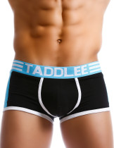 TAD Light Blue Black White Sexy Boxer Underwear