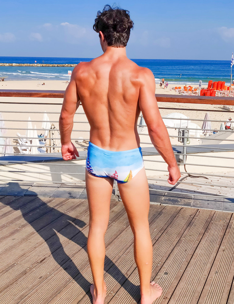 Sexy Men's Swimwear Swimsuits Men Swim Briefs Bikini Gay