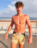 Taddlee Swimwear Mens Square Cut Swimsuits Sexy Swimming Boxer Briefs Bikini Gay