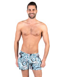 Taddlee Men Swim Trunk Boxer Long Swimwear Swimsuits Surf Board Shorts Quick Dry