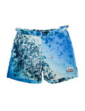 TAD Coral Reef Boat Beach Board Shorts Swimwear