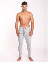 Taddlee Brand Long Pants Sweetpants Jogger Men's Ankle Trousers Skinny Bottoms Active Cotton