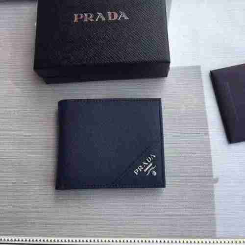 17新作 プラダコピー 財布 Prada 新品 メンズ シンプル 二つ折り財布 コインケース Lm0013 7
